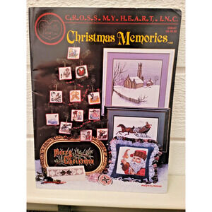 Cross My Heart CHRISTMAS MEMORIES 21 Cross Stitch Charts/Booklet winter / Xmas